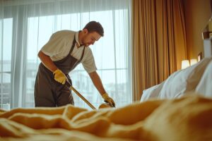 How can you get started in cleaning and housekeeping jobs?